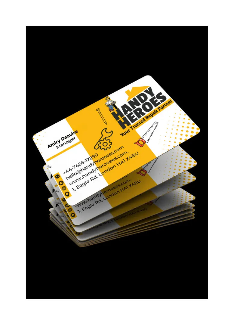 Premium 450gsm Business Cards Printed Online – High-Quality Finish