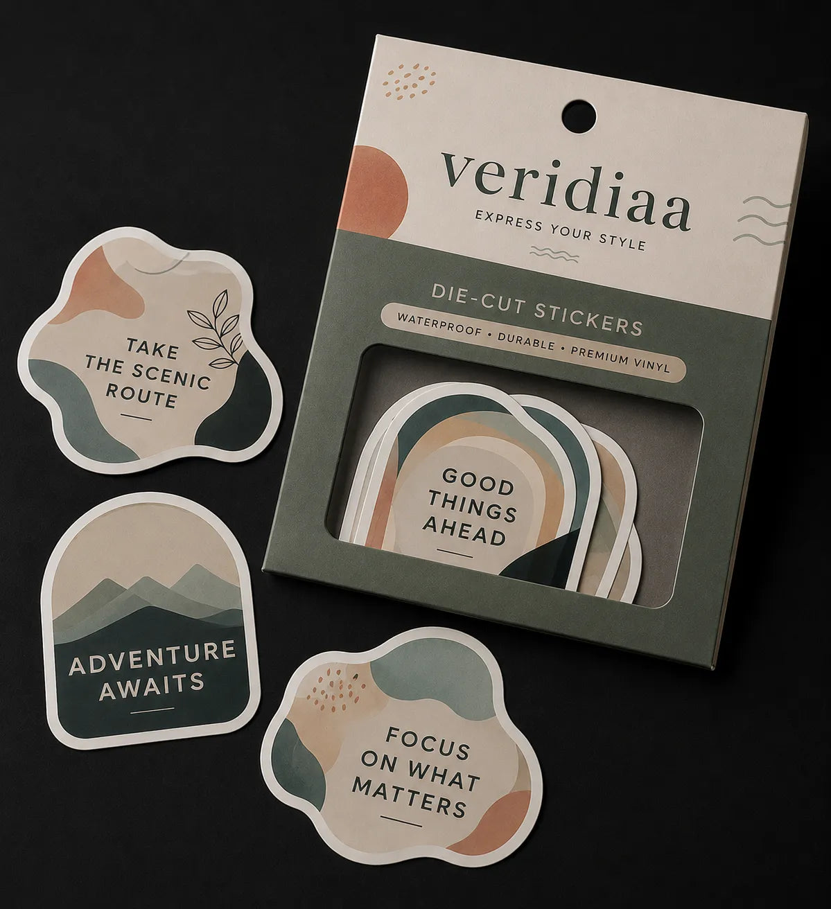Die cut sticker printing in custom shapes on white and transparent polypropylene by Digraphics UK