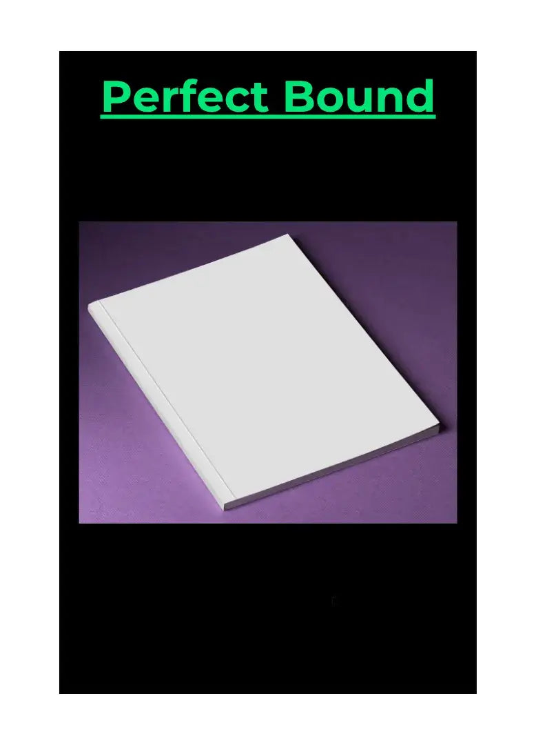 Premium A6 120 Page Perfect Bound Book Printed In The UK Featuring Lamination, Foil, And Spot UV Effects