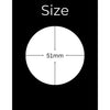 Cheap Personalised Round Sticker Sheets 51x51mm Custom Printed Stickers for Branding and Packaging