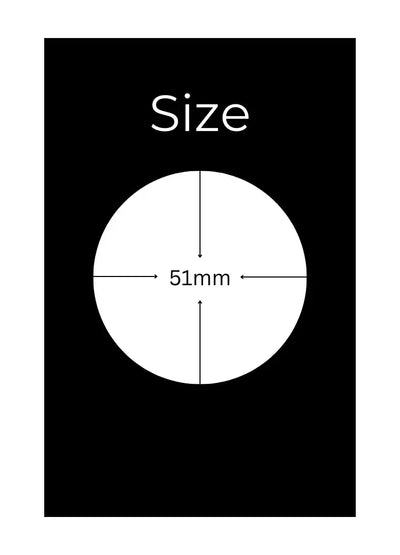 Cheap Personalised Round Sticker Sheets 51x51mm Custom Printed Stickers for Branding and Packaging