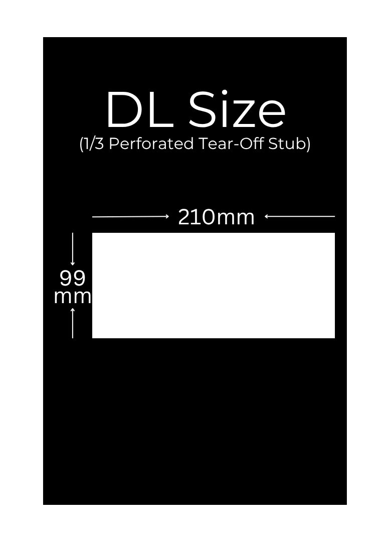 Custom printed perforated coupons, vouchers, and event tickets with tear-off stubs for retail and promotions