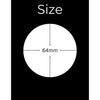 Personalised Round Stickers Printing 64mm Online | Free UK Delivery