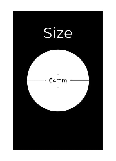 Personalised Round Stickers Printing 64mm Online | Free UK Delivery