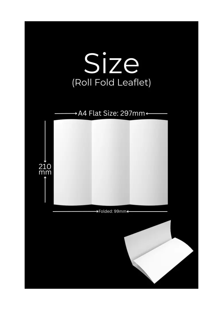 Roll Fold Leaflet Printers UK