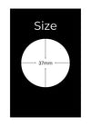 Circle Personalised Sticker Sheets Cheap 37x37mm Custom Round Labels for Branding and Packaging