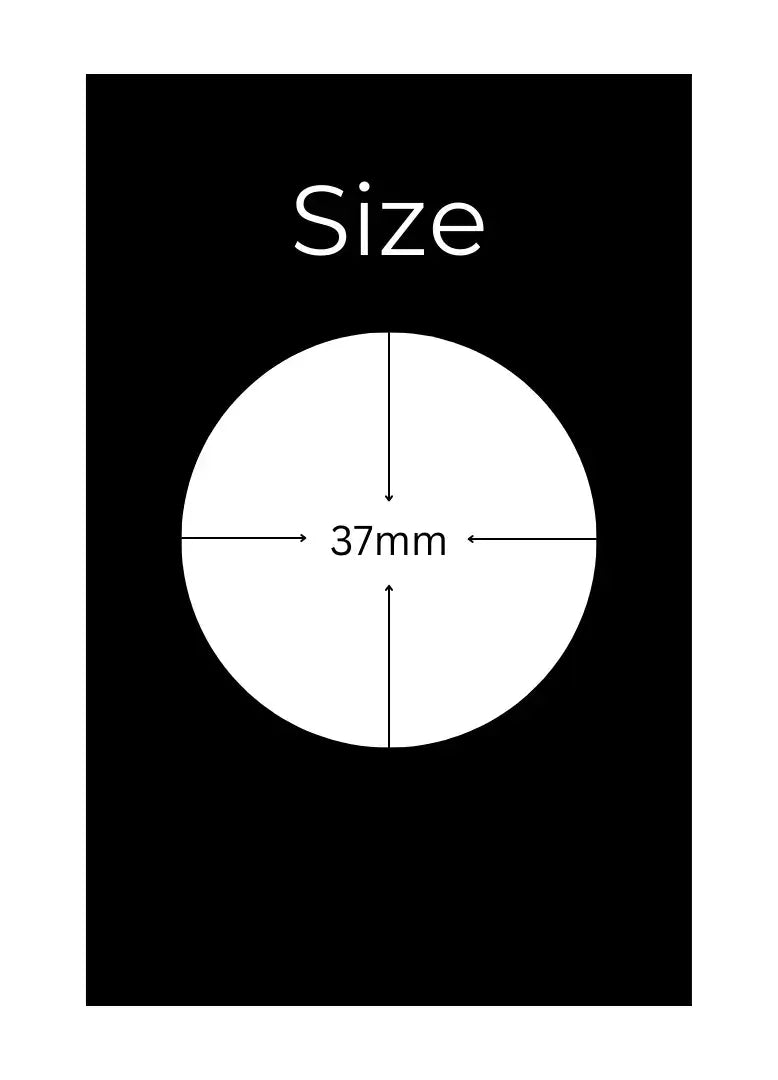 Circle Personalised Sticker Sheets Cheap 37x37mm Custom Round Labels for Branding and Packaging