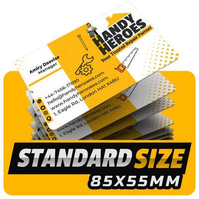 Luxury 450gsm business cards printed in London – order online