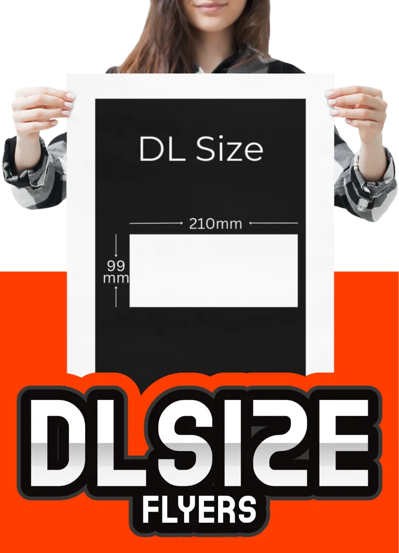 Affordable DL flyer printing near London with custom designs and same-day service options