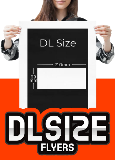 Affordable DL flyer printing near London with custom designs and same-day service options