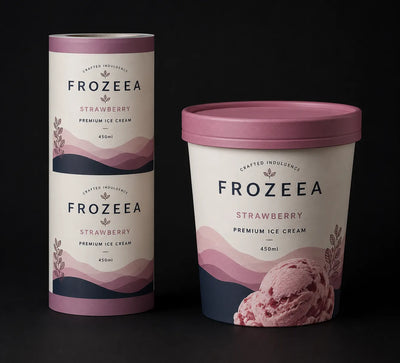 Freezer label printing on polypropylene white and transparent freezer grade stock by Digraphics UK