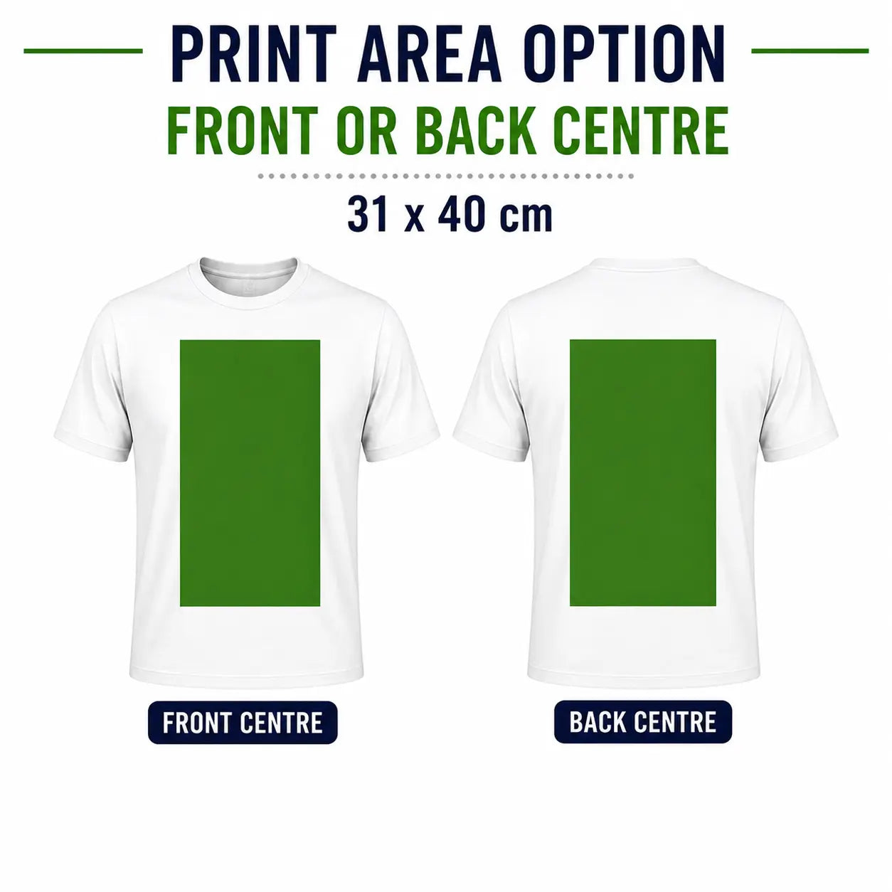 Personalised colour quality T-shirts London with vivid printing results