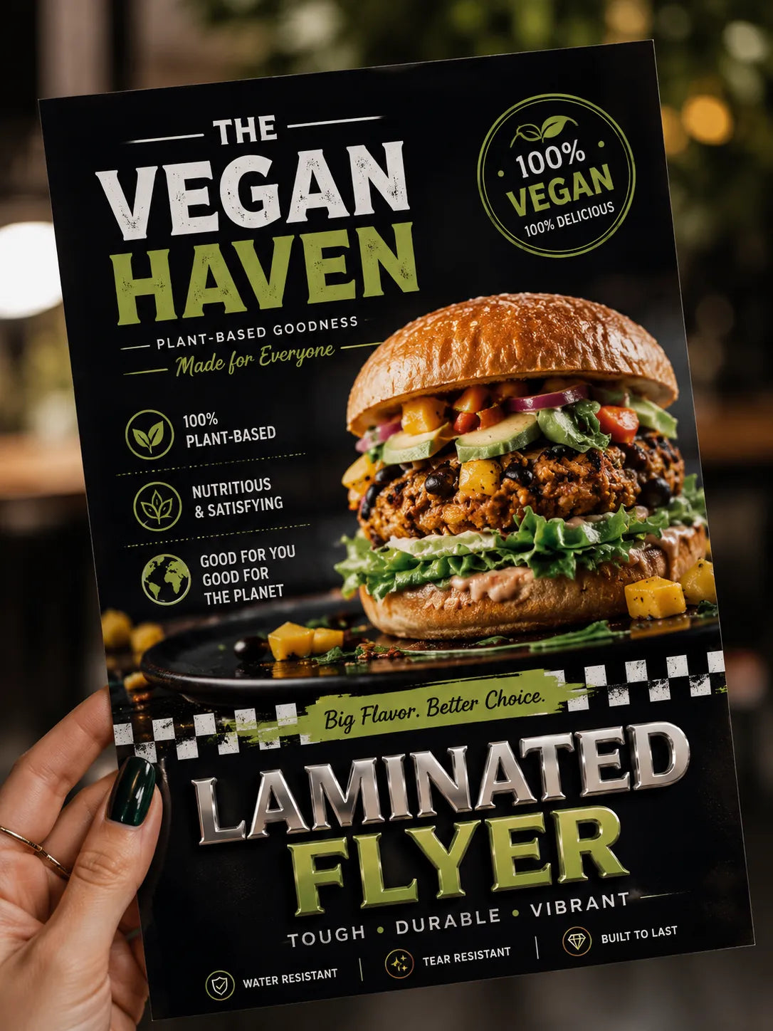 Laminated Flyer Printing UK - Matt Gloss Soft Touch DiGraphics