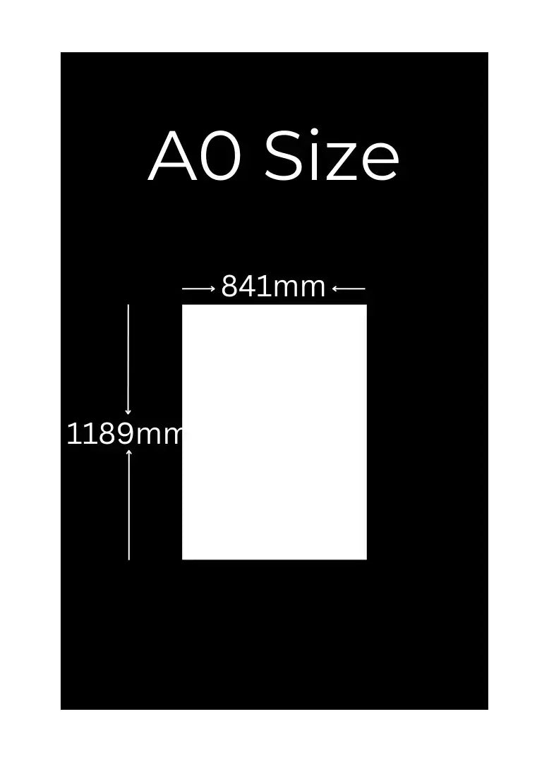 A0 Satin Poster Printing Wembley