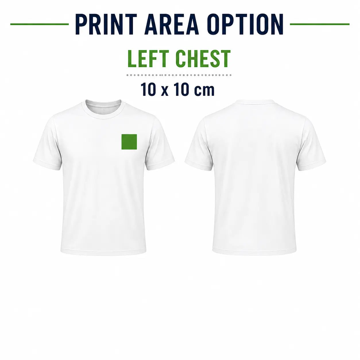 High colour quality custom T-shirts London for branding and events