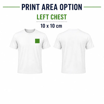 High colour quality custom T-shirts London for branding and events