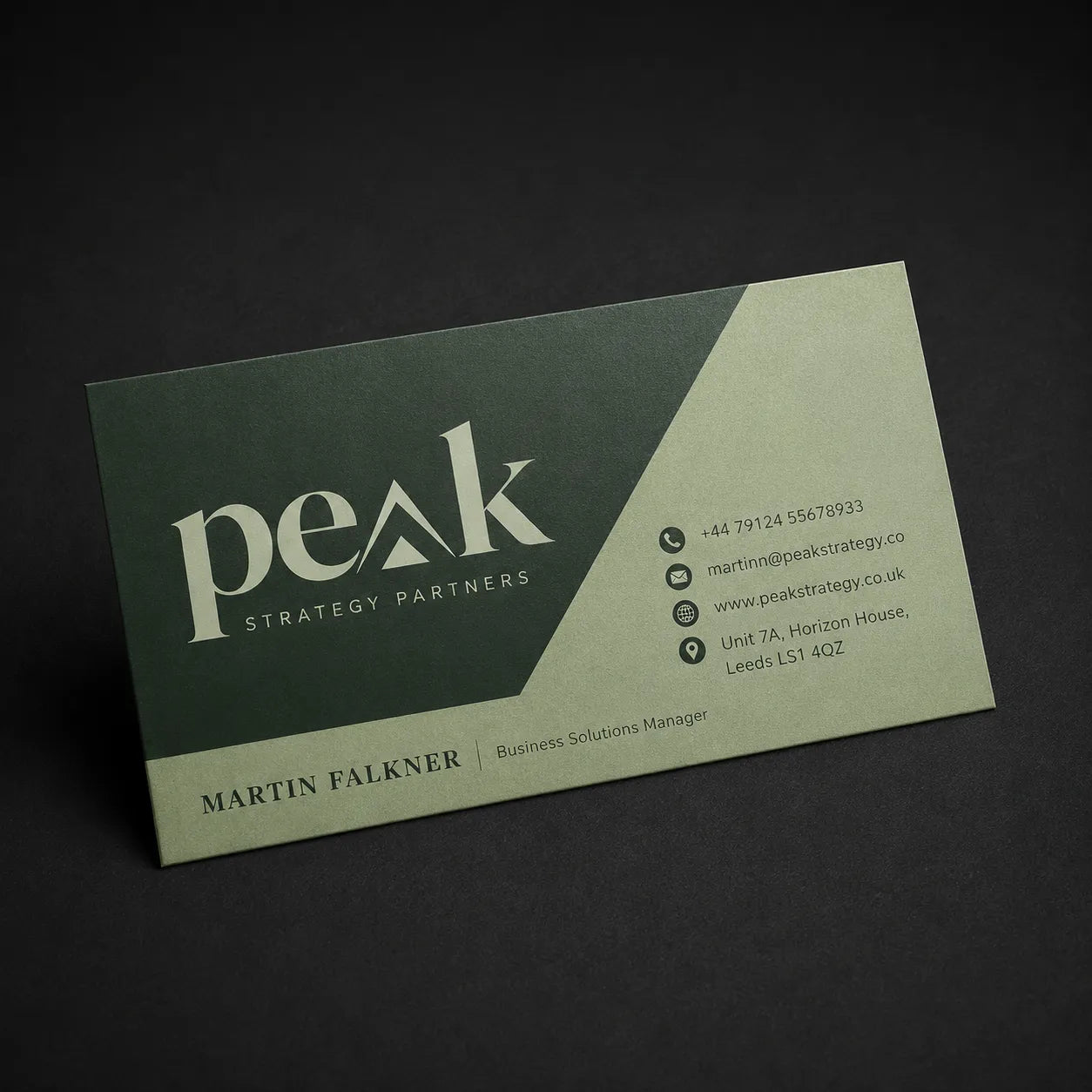Magnetic business card printing that sticks to fridges and metal surfaces by Digraphics UK