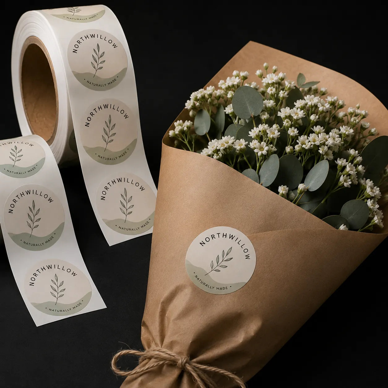 Removable label printing on coated removable gloss and static cling material by Digraphics UK