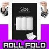 Professional roll fold leaflet printing services in the UK – folded marketing flyers with multiple panels